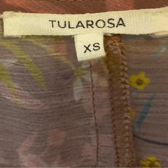 NWOT Tularosa “Prima” Pink Floral Kimono XS - Picture 8 of 8